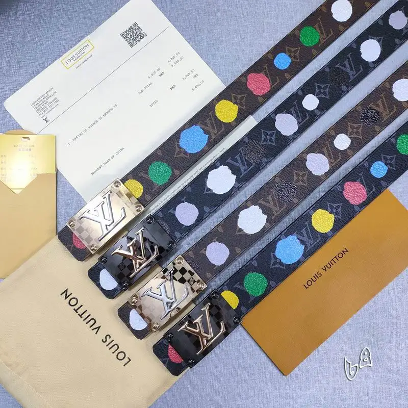 LV Belt 38mmX80-125cm lb10